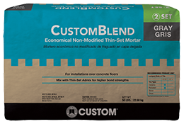 CustomBlend® Economical Non-Modified Thin-Set Mortar
