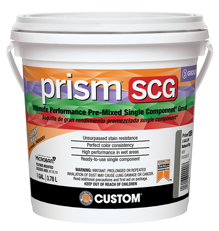 Prism® SCG Ultimate Performance Pre-Mixed Single Component® Grout