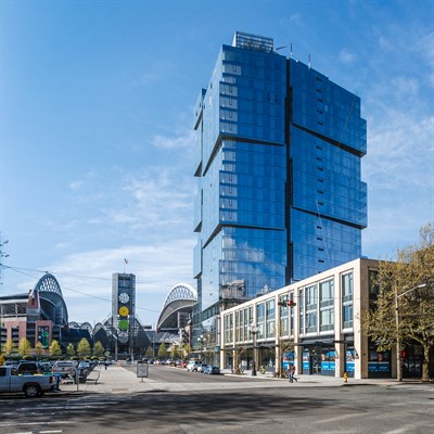 CUSTOM Anchors Large Format Tile at New Seattle Landmark