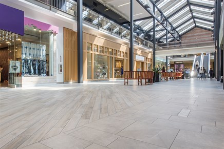 CUSTOM’s Fusion Pro® Grout Selected to Guard Against Stains from 8 Million Shopping Center Visitors
