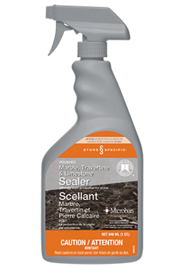 StoneSpecific® Polished Marble, Travertine & Limestone Sealer