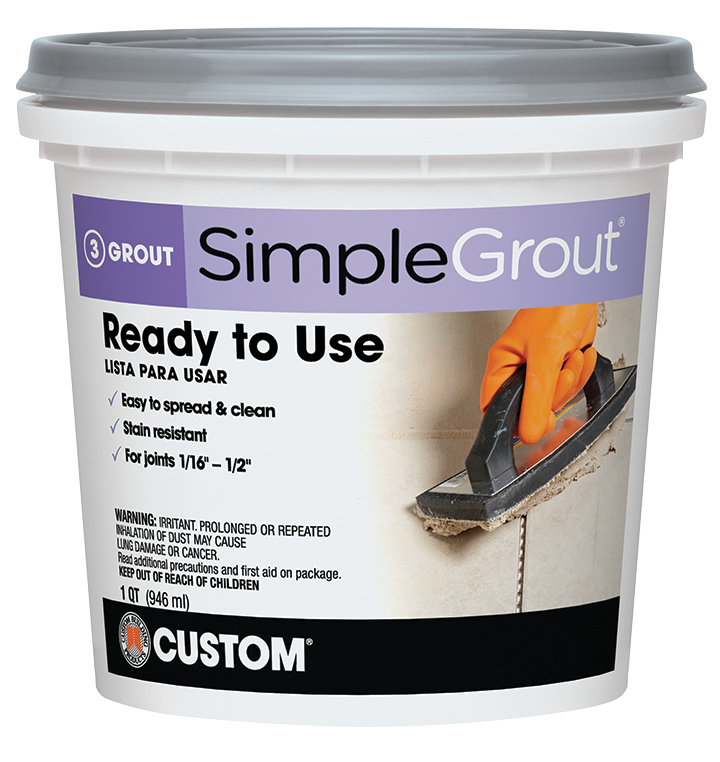 SimpleGrout® Pre-Mixed Grout