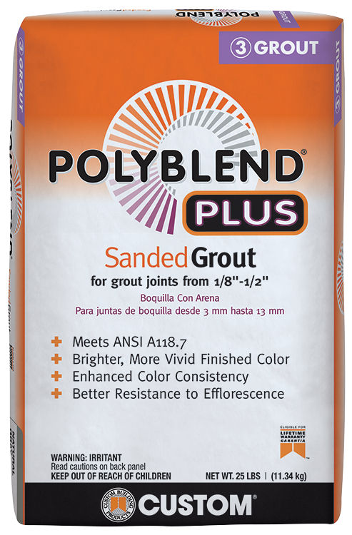 Polyblend®Plus Sanded Grout